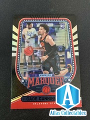 Cade Cunningham 2021 Chronicles Draft Picks MARQUEE BLACK PRIZM #141